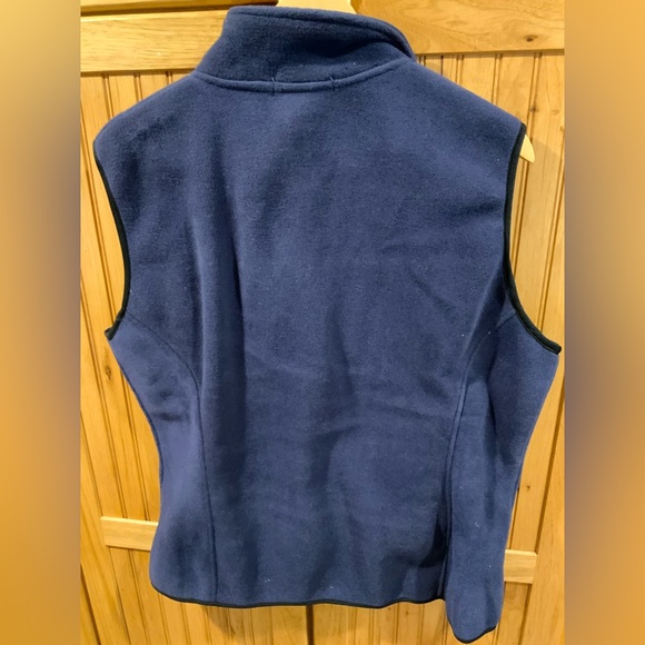 Port Authority Deep Blue Fleece Vest - Picture 3 of 3